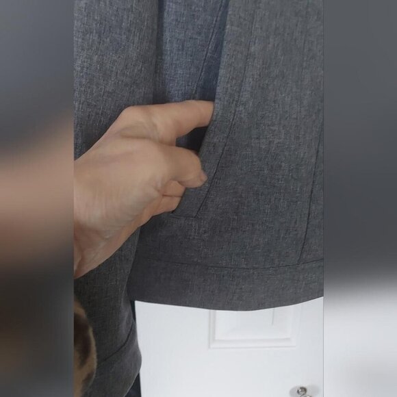 Levi's Hooded Trucker Jacket Streetwear Utility Zip Up Minimalist XL - Picture 5 of 10